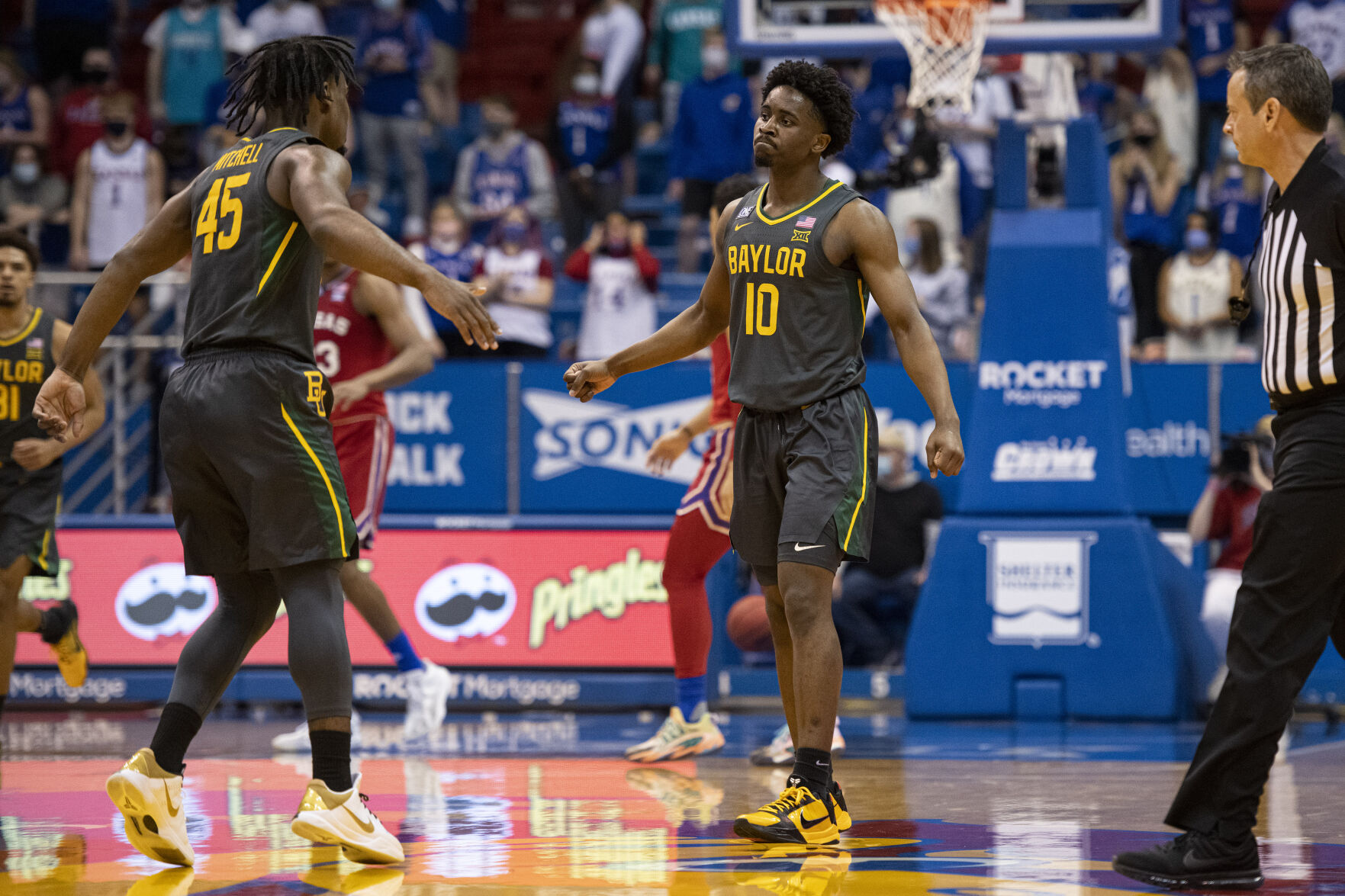 NCAA Basketball: Baylor at Kansas
